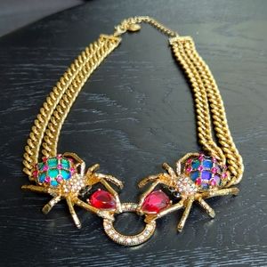 Betsey Johnson | Spider Necklace